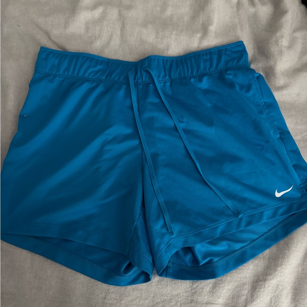 Nike Women's Blue Athletic dri fit  Shorts